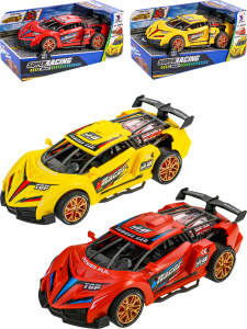 Машинка инерционнация 18см, свет, звук, бат.3*LR44 в к-те, микс, в коробке (Арт. 2277451)