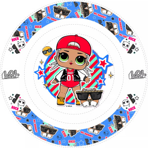 L.O.L. Surprise! /TOGETHER4EVA/ Тарелка, 19,5 см, стекло