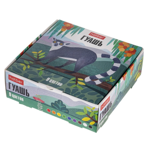 Краски Гуашь 20мл 9 цв. Hatber -COLORA-  в картонной коробке