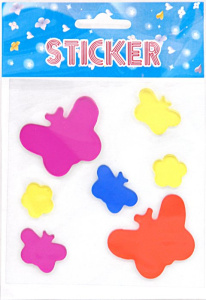 Sticker Стикеры гелевые. Ассорти.