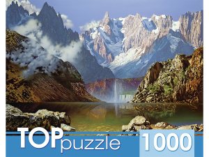 TOPpuzzle. ПАЗЛЫ 1000 элементов. П1000-1058 А. Головин. Горное озеро