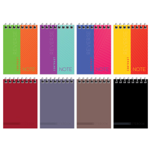 Блокнот А7 40л. на гребне BG /Моноколор. Classic/ Б7гр40 12760