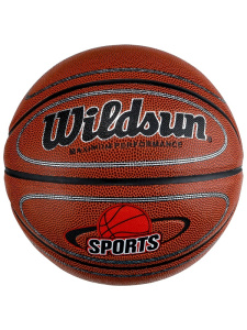 мяч баскетбольный красный, pu, №7, 75-78см., 580-600г. (Арт. МБ-4807)