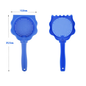 Грабли-ситечко 25 см (в сетке)