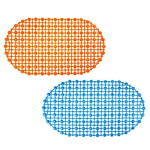 VETTA Коврик в ванну противоскользящий, ПВХ, 67x36см, /Симпл/, 2 цвета