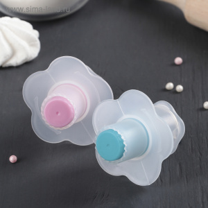 Шприц-пресс кондитерский для заполнения начинкой выпечки 6,5х4,5х3 см цвет МИКС 1060683 (10702070/11