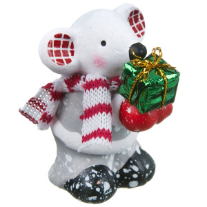 н.г.символ года мышка  фигурка 5*3,8*7см