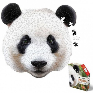 Контурный пазл  /Панда, 300 детал., 10+ Размер собранного пазла 43,2 x 40,6см (арт.6014)