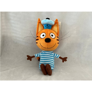 Игрушка мягкая Три Кота Коржик новый 18см, муз. чип, в пак. МУЛЬТИ-ПУЛЬТИ