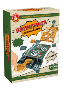 Игра настольная /Катапульта. Песочная дуэль/ Aктив time