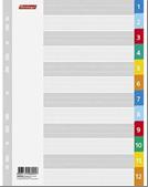 РАЗДЕЛИТЕЛЬ листов Berlingo А4  цифровой  (1-12)