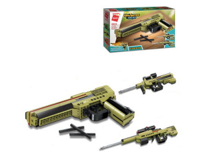 Конструктор пластиковый /Пистолет/ (202 дет.) ( Арт. 4802Q)