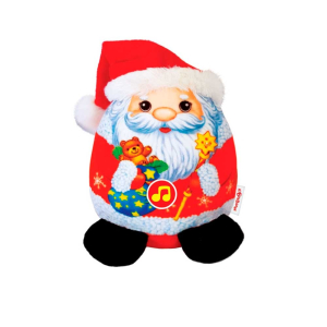 Новогодние плюшики Дед Мороз