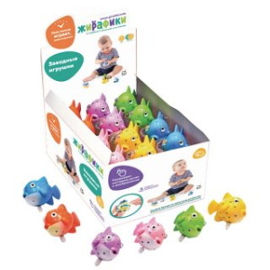 Игрушка заводная /Рыбки плавающие/, 6 видов в ассортименте