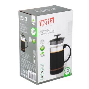 VETTA Флор Френч-пресс нерж.сталь, стекло, 350мл B05-350 (10702070/290823/5003475, Китайская Народна