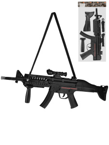 Автомат /Цель/ (свет,звук, лазер. прицел,3*АА не в комп.,в пак.) (70x5х24cм) ( Арт. 2306100