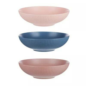 MILLIMI Ирина Салатник 19,5х6см, керамика, 3 цвета (10702070/081021/0324819, Китайская Народная Респ