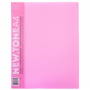 /Premium/ Папка Пластиковая 40 вкладышей А4ф корешок 21 мм 600мкм NEWtone PASTEL Лаванда