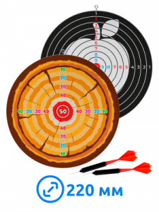 Дартс круглый d220мм