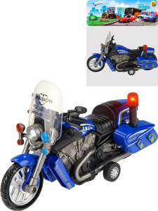 Мотоцикл 16,2х6,1х9,6см (свет и звук)(Арт. И-9424)