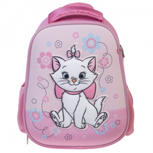Рюкзак Hatber ERGONOMIC light-Кошечка Мари- 38Х29Х15см EVA материал нагрудная стяжка светоотраж. 2 о