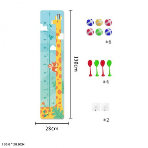 Дартс с липучками в пак. в кор.2*72шт