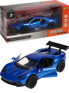 Машинка металл (1:36) 12,2х5,2х3,6см, 3 открывающиеся дверцы, микс, в коробке (Арт. M1523-14A-2)