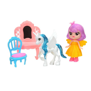 Кукла 10 см, с набором аксессуаров, в пакете Тутти в кор.2*144шт