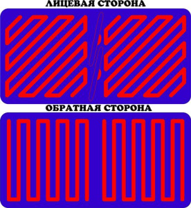 Межполушарная доска двусторонняя /Змейки Симметрия/ 28х14 см