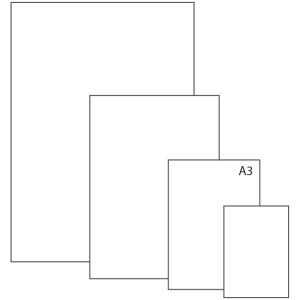 Ватман А3, 297*420, ЛенГознак, 200г/м2 БЧ-0590