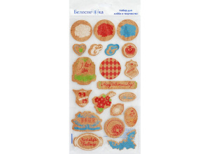 2713-SB Пробковые стикеры /Фигуры/