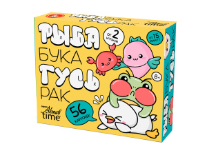 Игра настольная /Рыба, Бука, Гусь, Рак/ Актив time