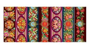 Пасхальная декоративная термоусадочная пленка на 7 яиц. Петриковская роспись