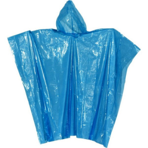 13211 Дождевик-пончо PE, цвета в ассорт. (13211 из короба 1/200) (10216170/050320/0059590, Китайская