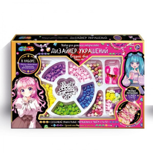 Набор для создания украшений с русскими буквами, 24*16, Аниме МУЛЬТИ АРТ в кор.2*108шт