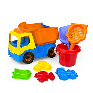 Песочный набор /Морской строитель/ 8 предметов, в сетке