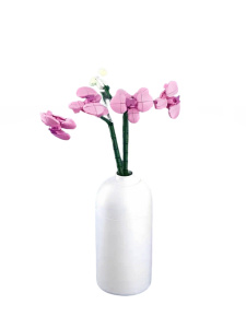 Конструктор пластиковый.Цветочки в вазе (253 дет.,в кор.).Арт. M38-B1101-12