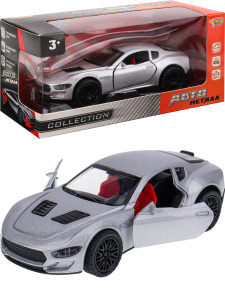 Машинка металл (1:36) 12,2х5,2х3,6см, 3 открывающиеся дверцы, микс, в коробке (Арт. M1523-13A-1)