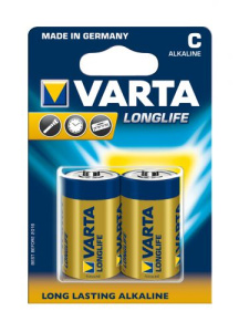 Батарейки VARTA LONGLIFE C бл. 2 (рус.)
