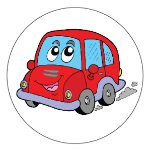 Значок светоотражающий /Машинка/ СО-7989