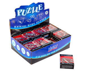 Головоломка. МЕТАЛЛИЧЕСКИЙ ПАЗЛ ( 8 видов, микс) (арт. T094) кратно 24