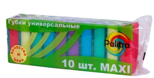 Губки для посуды PALITRA 5 шт maxi   96*64*27