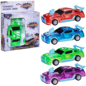 Машинка разбивающаяся, 1:32, инерция, в ассорт.