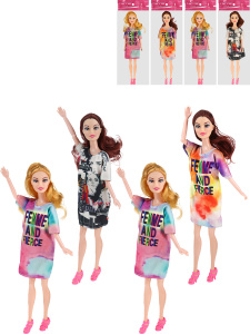 Кукла (28см) 4 вида  микс  (арт. 2291546)