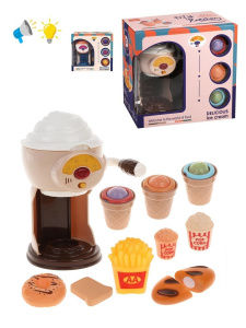 Игр.наб. Бытовая техника, свет, звук, в компл. предм. 13 шт. + наклейка, эл.пит. ААх2шт. не вх. в ко