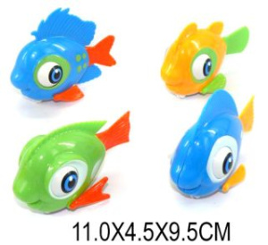 Игрушка заводная Рыба 11 см