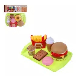 ИГРОЛЕНД Набор игровой /Кафе/, 5-9пр., ABS, 19, 5х26х5см, 3 дизайна (10702070/090925/5315691, Китай)