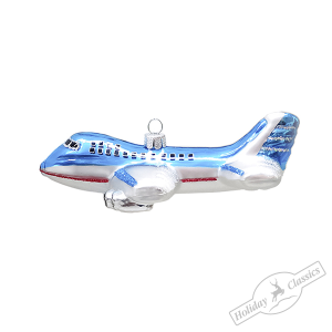 Самолет (стекло) 13,5х7,5х4 см