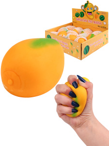Антистресс-мялка /Манго/ (7 см)(12 шт. в шб.) ( Арт. FX210618-15) кратно 12