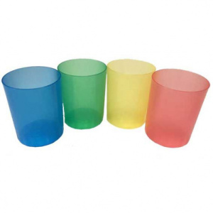 TM/Profit/Стакан для ручек ПОЛУПРОЗРАЧНЫЙ АССОРТИ (СП-5452)